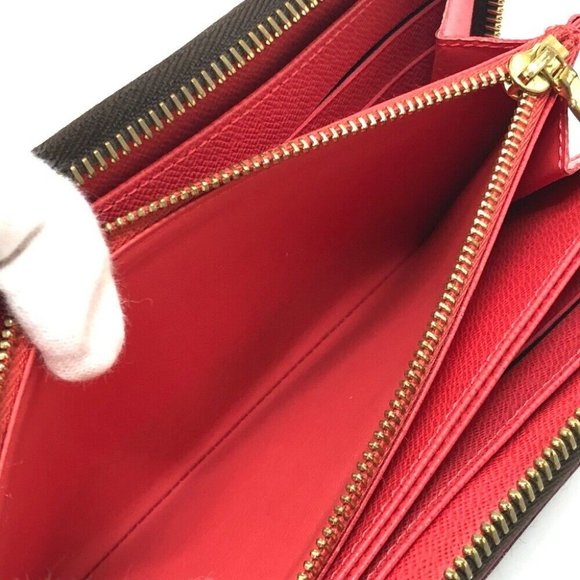 Authentic LOUIS VUITTON M61364 Monogram zippywallet totem Long Wallet MonogramCa - Picture 12 of 16